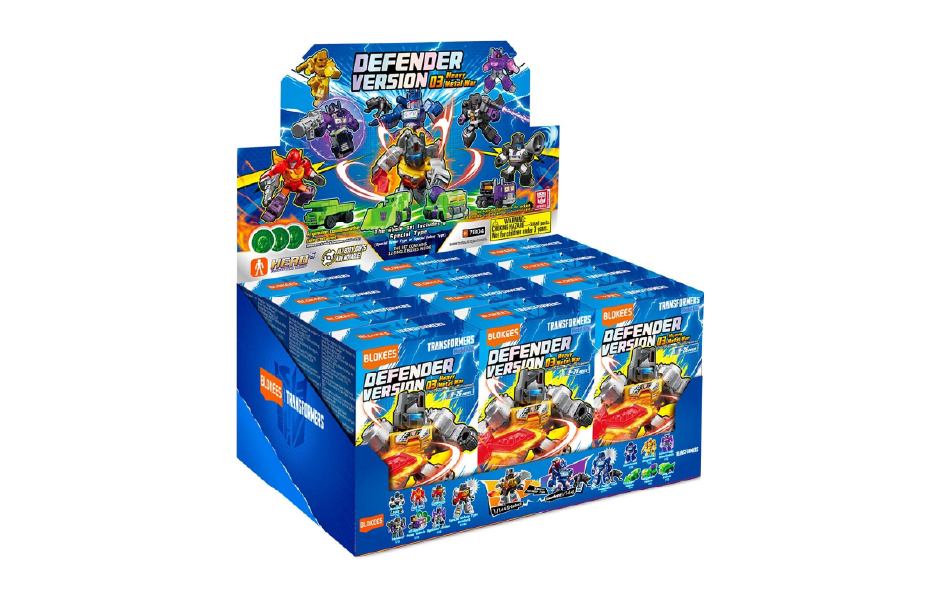 Blokees Model Kits - Transformers Defender Version 03 - Heavy Metal War 